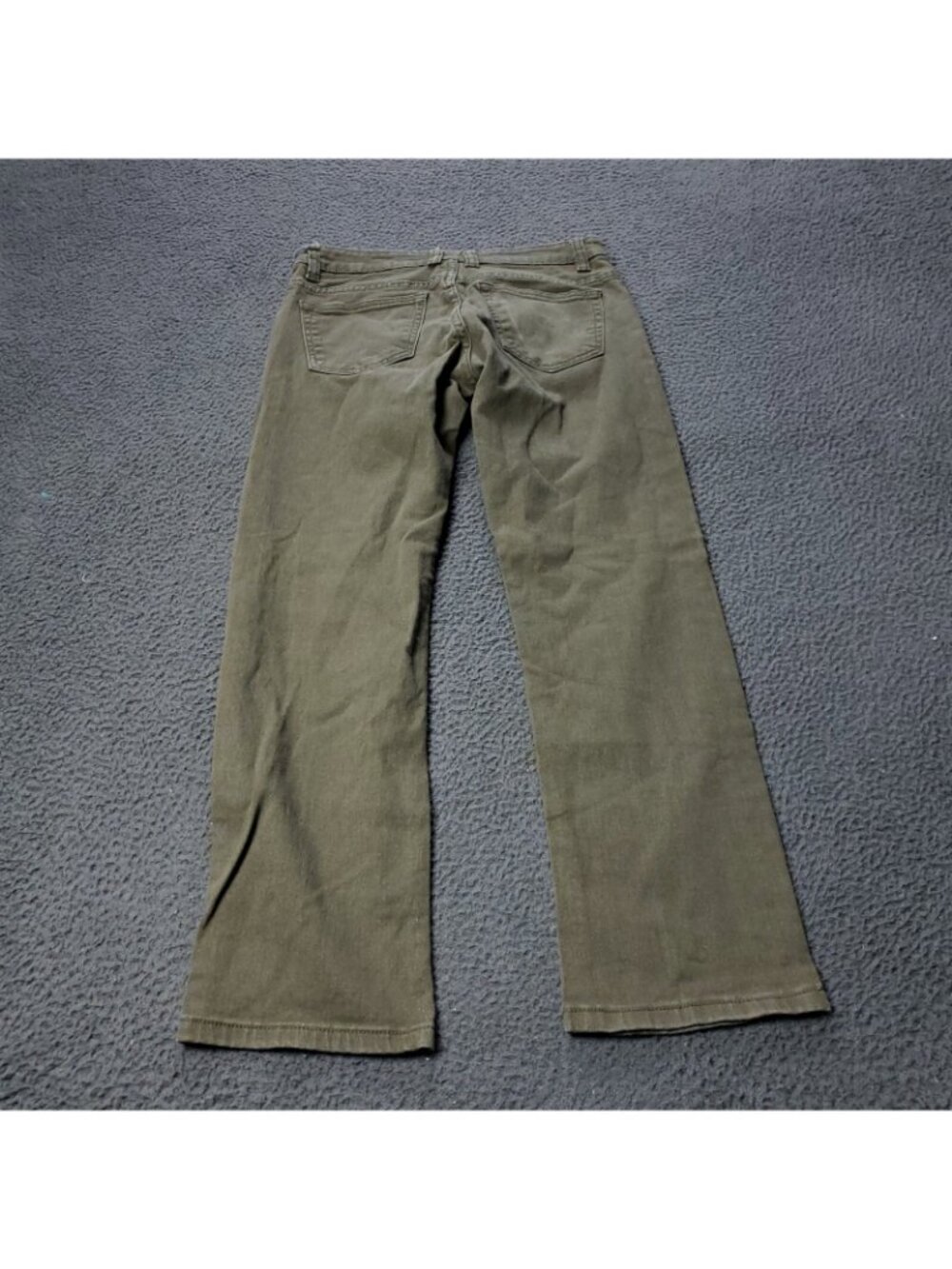 XX Twenty Jeans Mens 32x30 Cotton Spandex Denim Khaki Green Pants Casual Adult - Picture 9 of 13